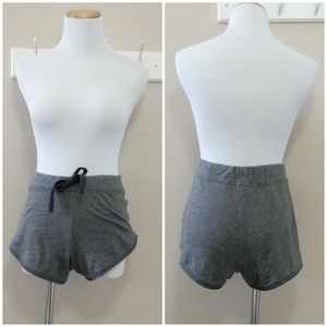 BR 🍌 heathered gray high cut sleep shorts